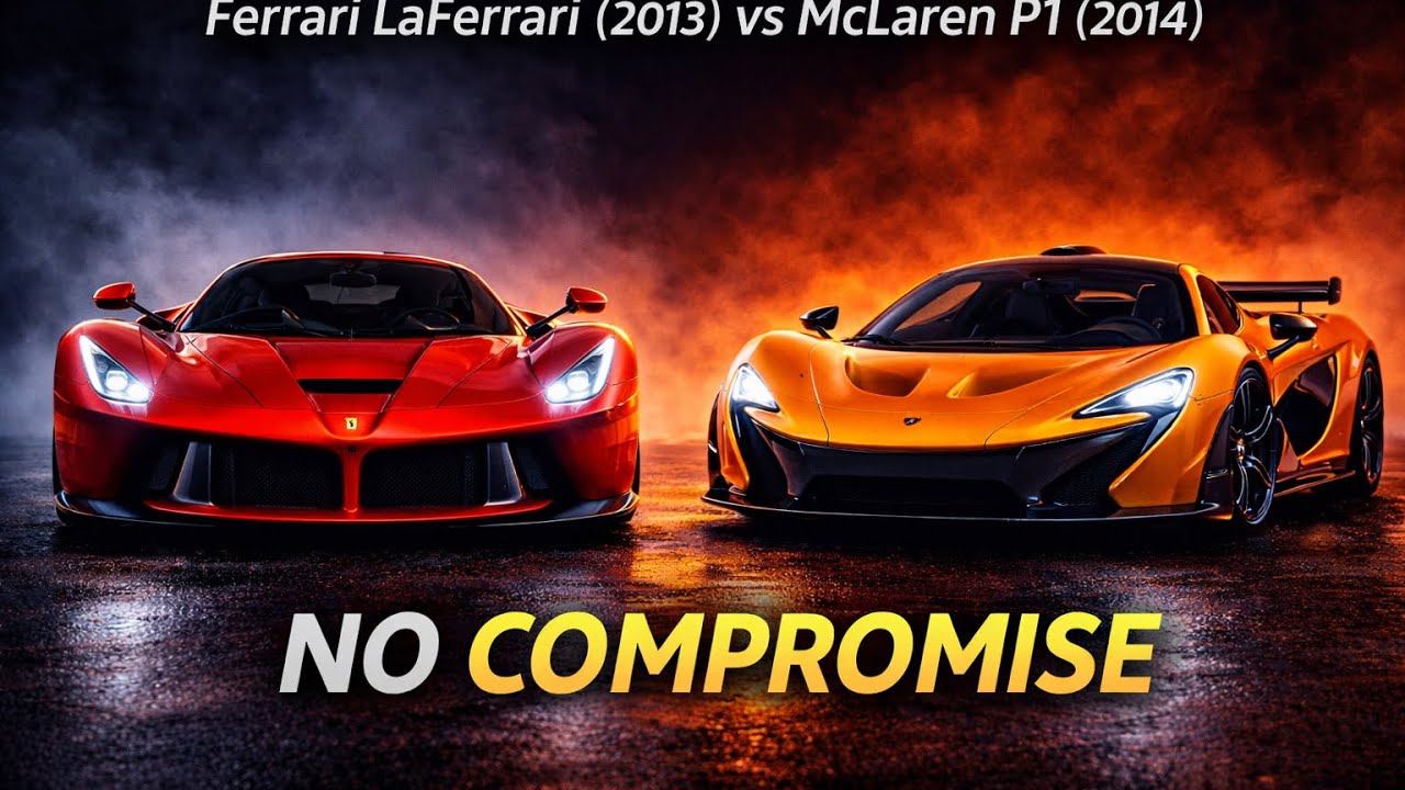 Ferrari LaFerrari (2013) vs McLaren P1 (2014) | NO COMPROMISE