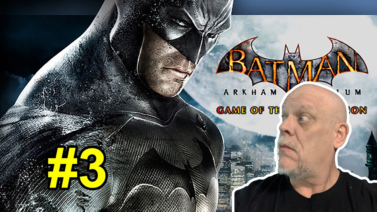 BATMAN: ARKHAM ASYLUM Gameplay #3 - I'm A Rather Clumsy Batman!
