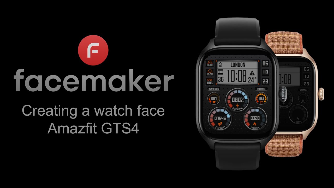 Creating a Watch Face - Amazfit GTS4