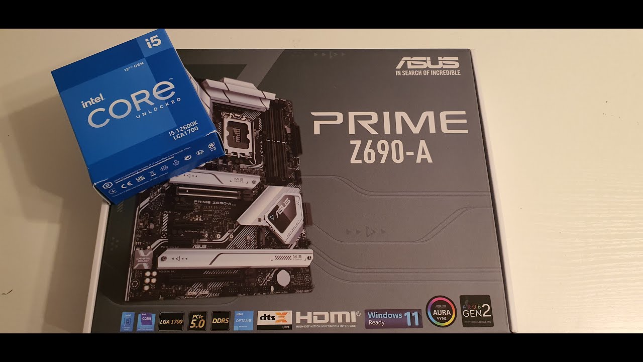 UNBOXING NEW ASUS PRIME Z690-A !!!!LGA1700!!!!