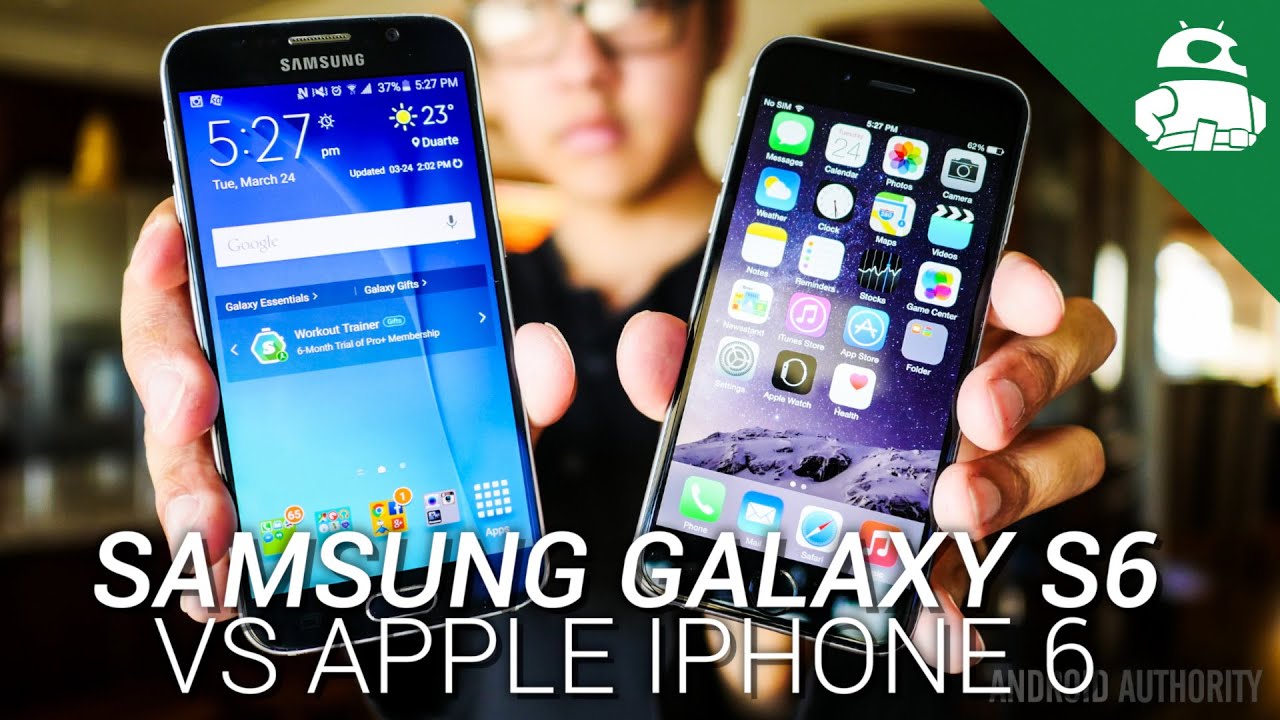 Samsung Galaxy S6 vs Apple iPhone 6