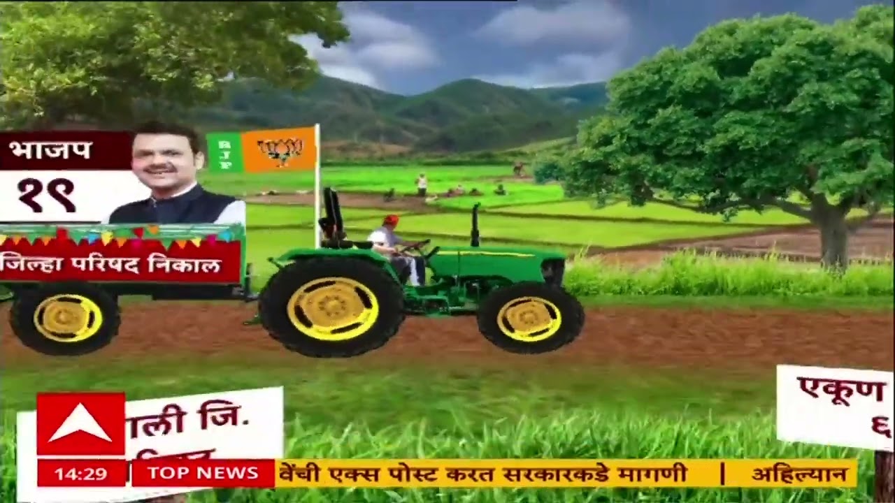 Latur ZP ELection : लातूर जिल्हा परिषदेत भाजप आणि काँग्रेसला प्रत्येकी 17 जागा