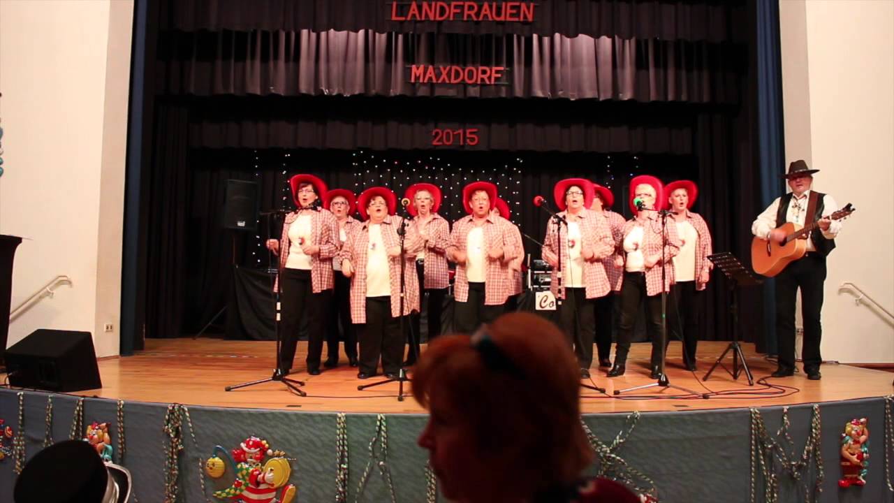 Singende Landfrauen Fasnacht 2015