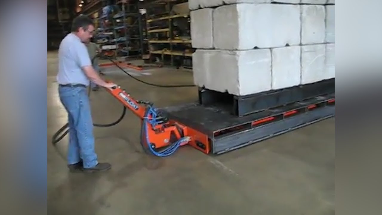 Tugger & Air Caster Platform with Secondary Lift