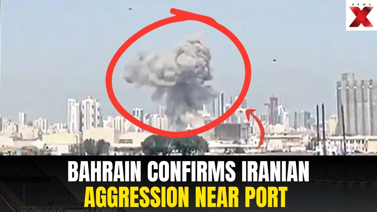 Major Fire Near Bahrain Port After Iranian Aggression, Authorities Respond | Middle East Crisis