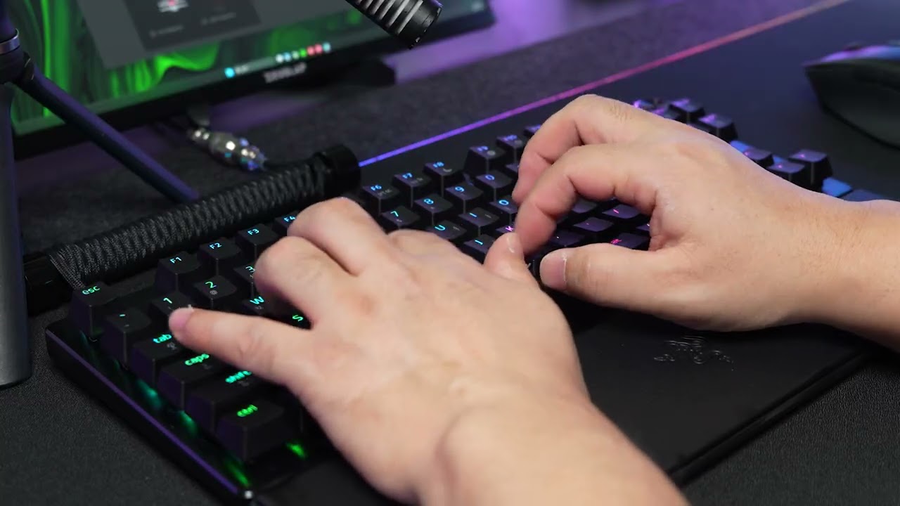 Razer Huntsman V3 Pro TKL 8K - Typing Sound