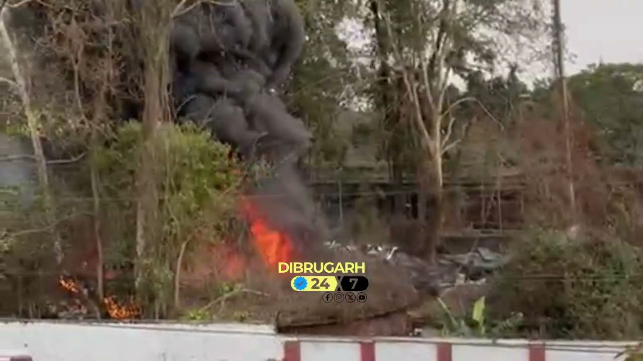 Fire incident at NF Railway Workshop, Dibrugarh 