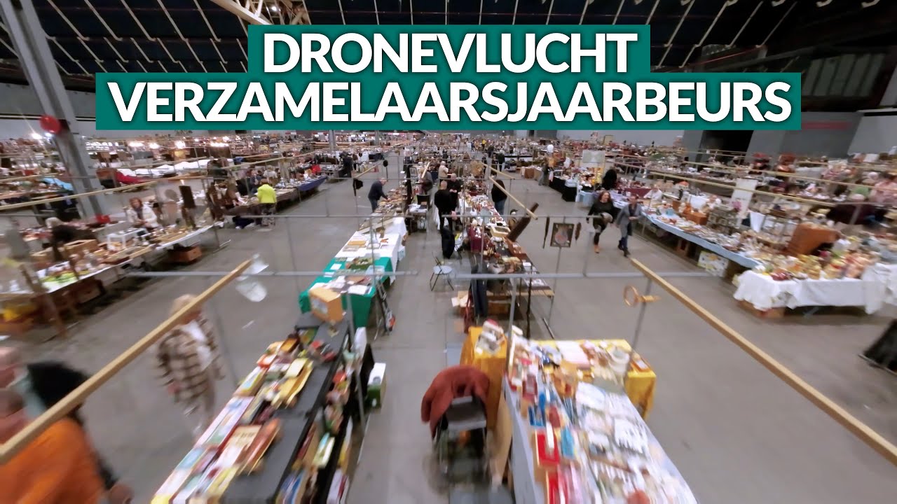 Dronevlucht Verzamelaarsjaarbeurs