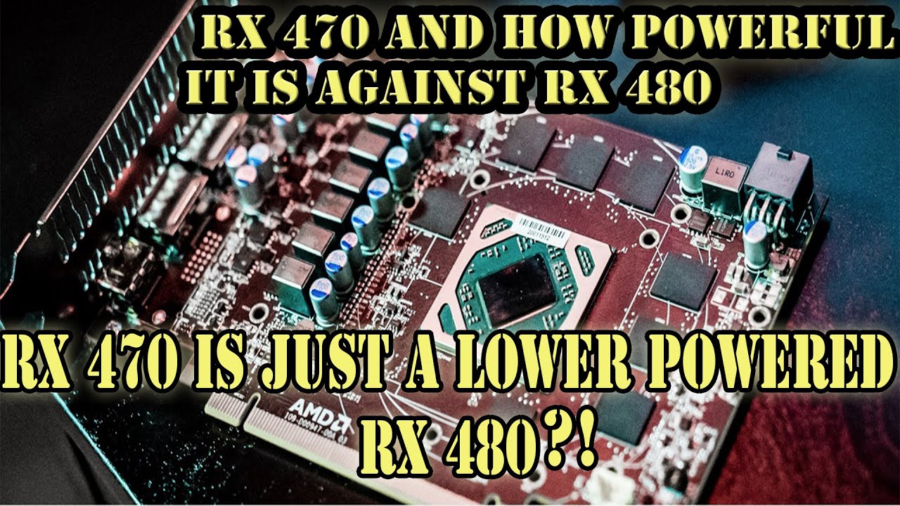 RX 470 Specs And Performance Numbers | RX 470 and 460 Launched | Performance Speculations and More