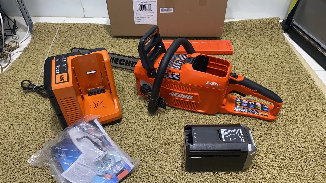 Máy cưa pin ECHO 58v brushless pin 4ah .sạc 220v .Lh:0938310677-0974113778