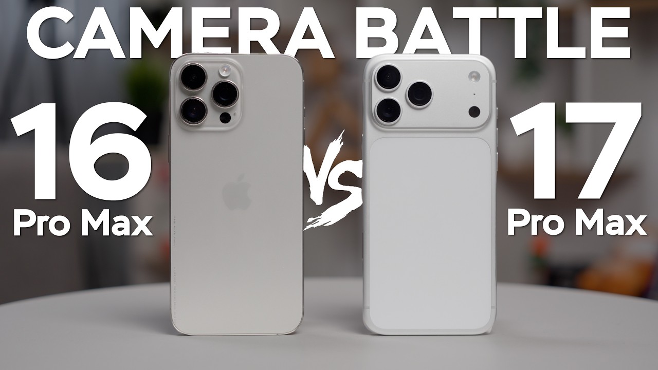 ХУЖЕ?! Сравнение камер iPhone 17 Pro Max и 16 Pro Max