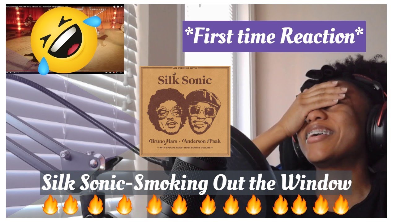 *First time reacting! Silk Sonic-Smoking out the Window[Official Video]