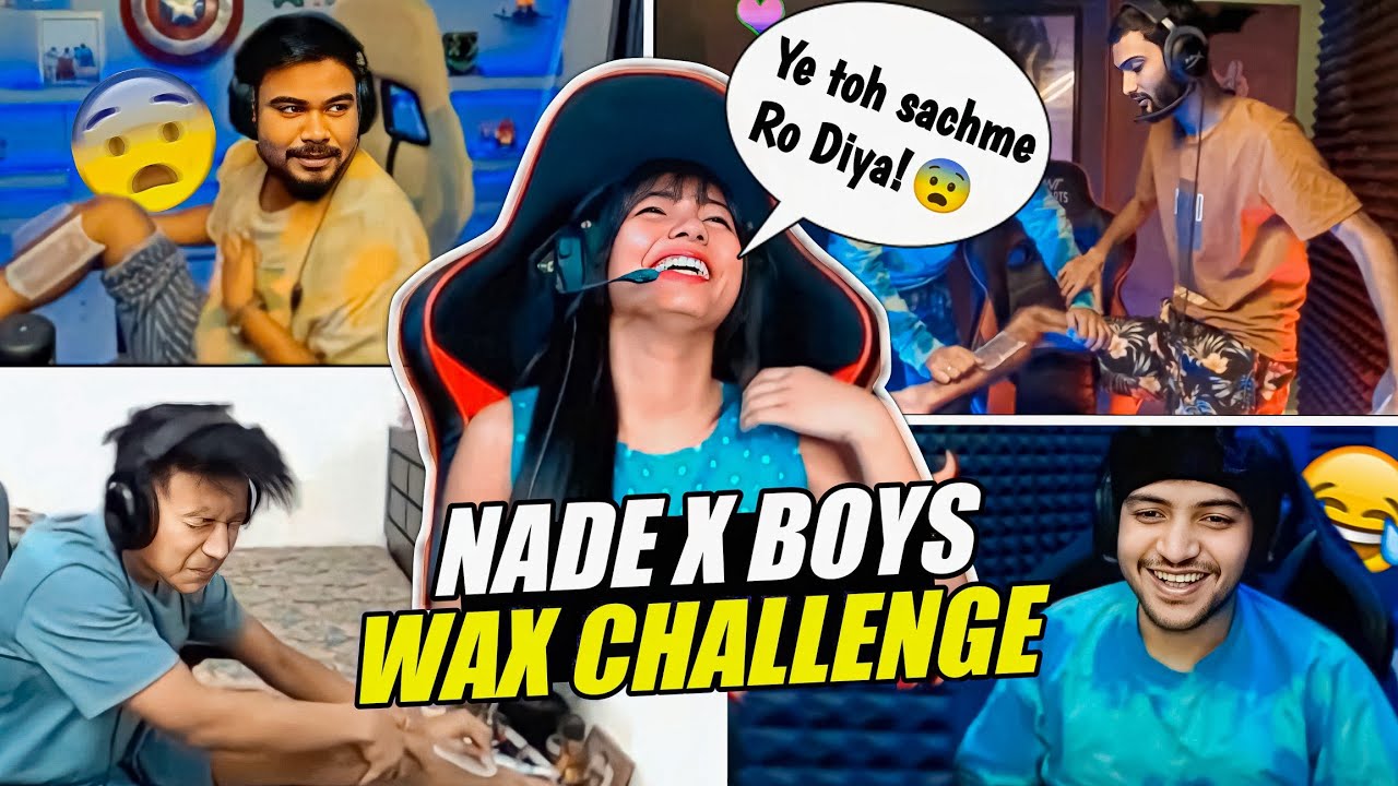 @Husna YT Reaction On Youtubers Doing Waxing Challenge