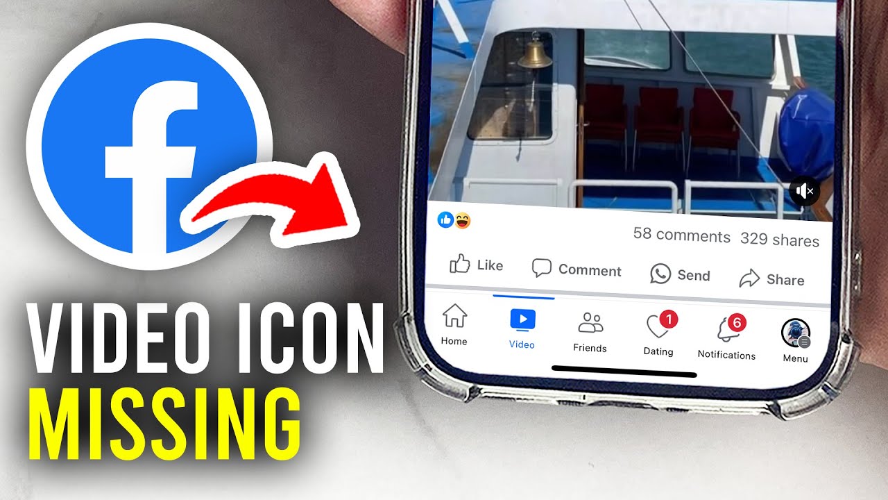 Fix Facebook Watch Video Icon Missing From Tab - Full Guide
