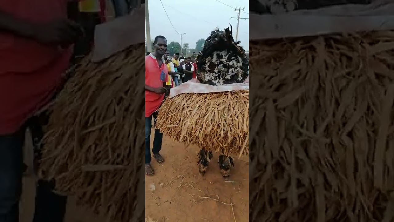Le gros masque de Zaïbo dans le canton zombo