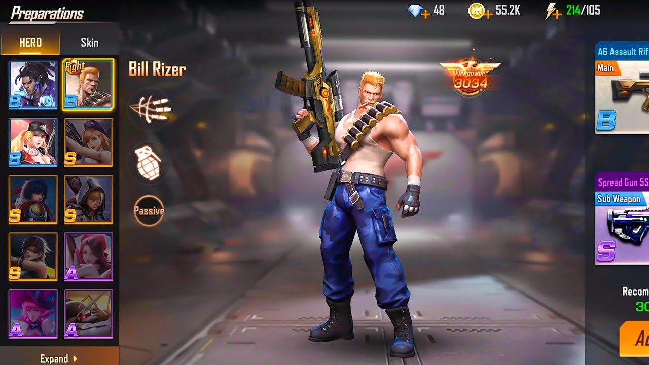 Garena Contra Returns Gameplay and Gatcha - No Commentary
