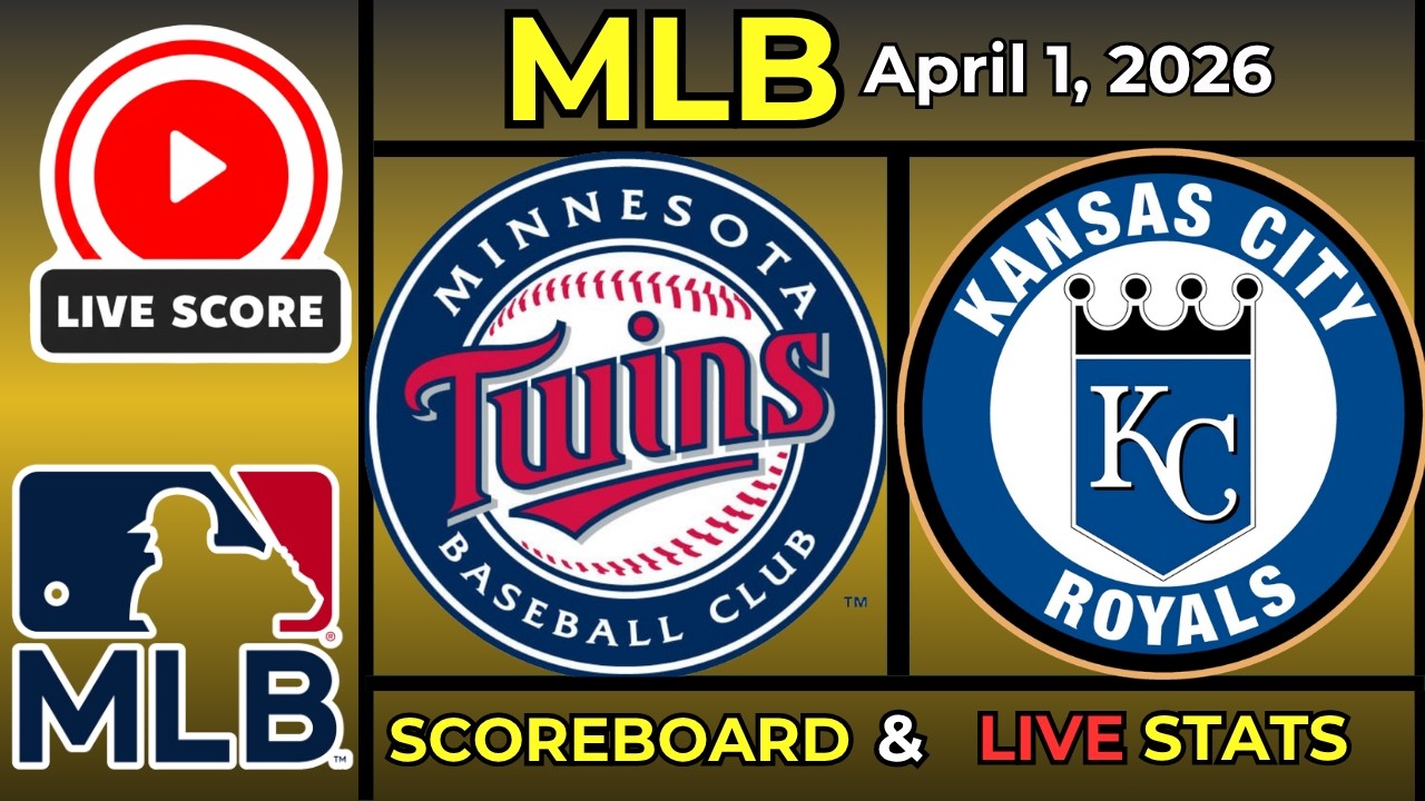 🔴 Minnesota Twins vs Kansas City Royals LIVE | MLB Baseball | April 1, 2026 | Live SCOREBOARD