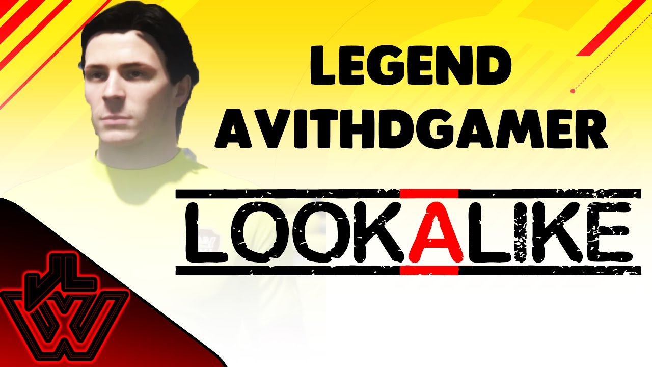 FIFA 17 | VIRTUAL PRO LOOKALIKE TUTORIAL - AVITHDGAMER