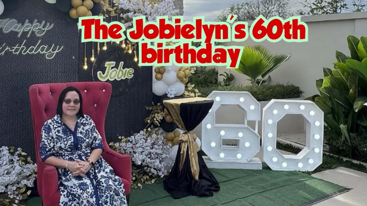 The Jobielyn's 60th birthday 