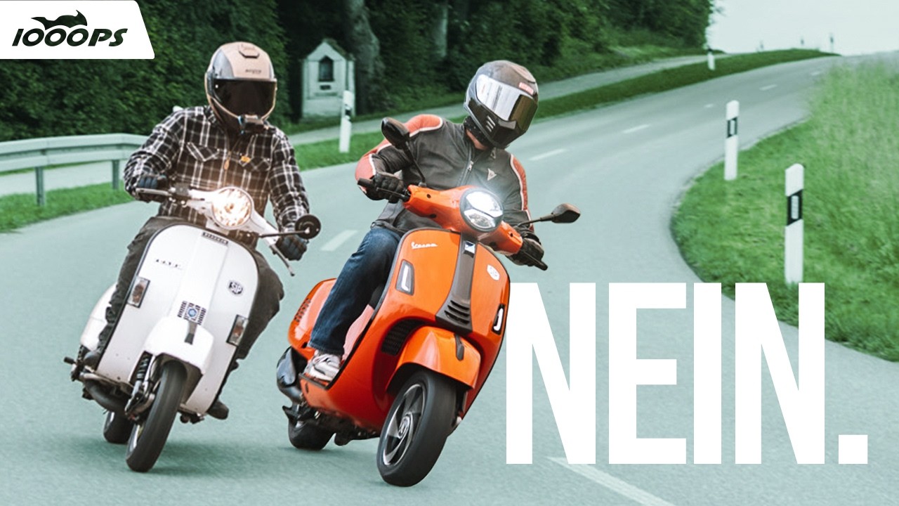 War früher ALLES BESSER? Alte Vespa vs. Neue Vespa