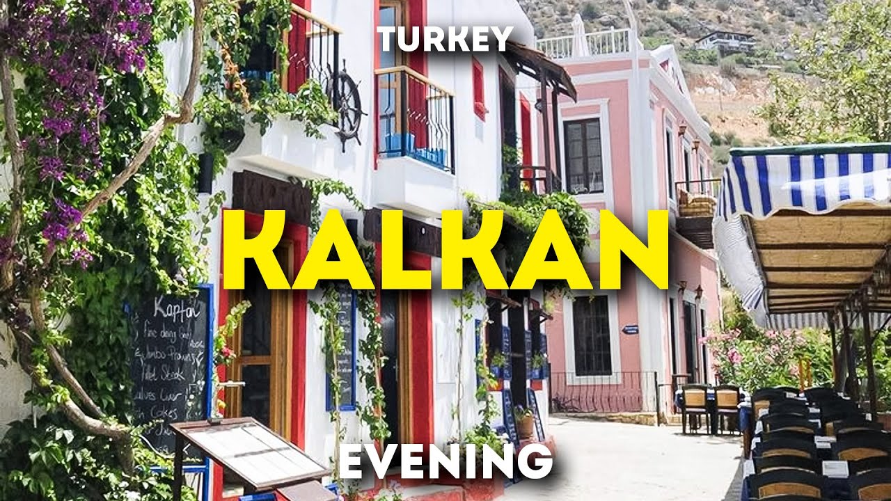 The Unexpected Friendship: Tourists & Locals Share a Table KALKAN TURKEY | 4K
