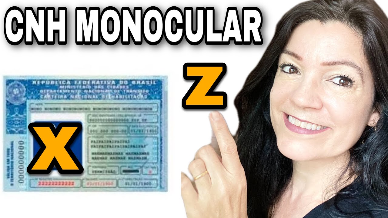 VISÃO MONOCULAR: COMO MUDAR SUA CNH