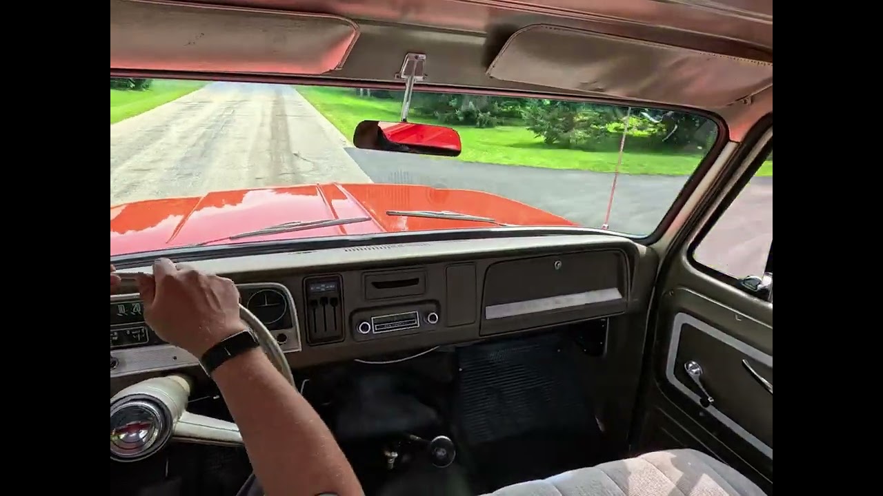 1966 Chevrolet K20 Test Drive 
