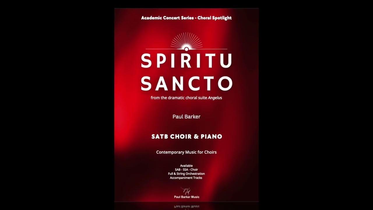 Spiritu Sancto [SATB Choir & Piano]