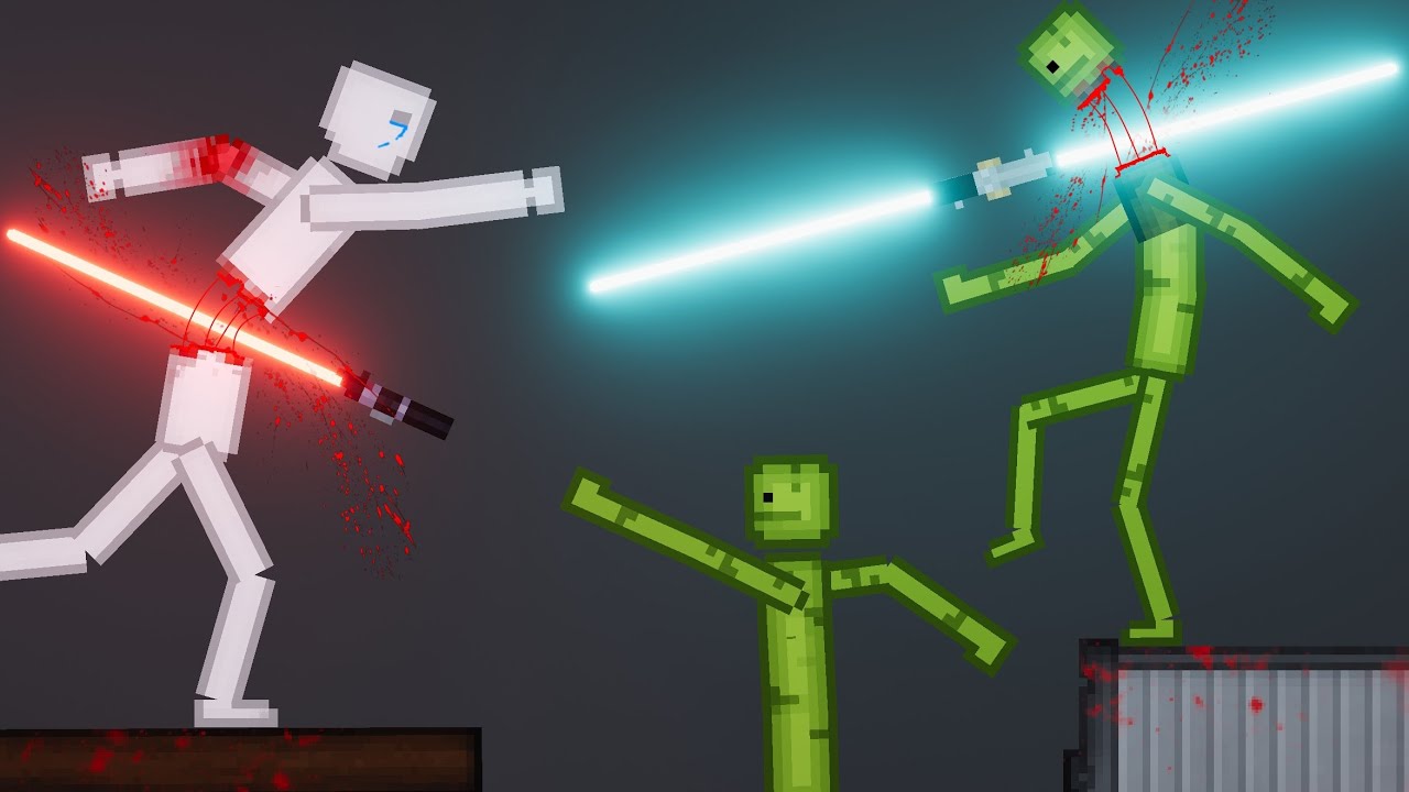 People Throwing Lightsabers At Each Other In People Playground (40)