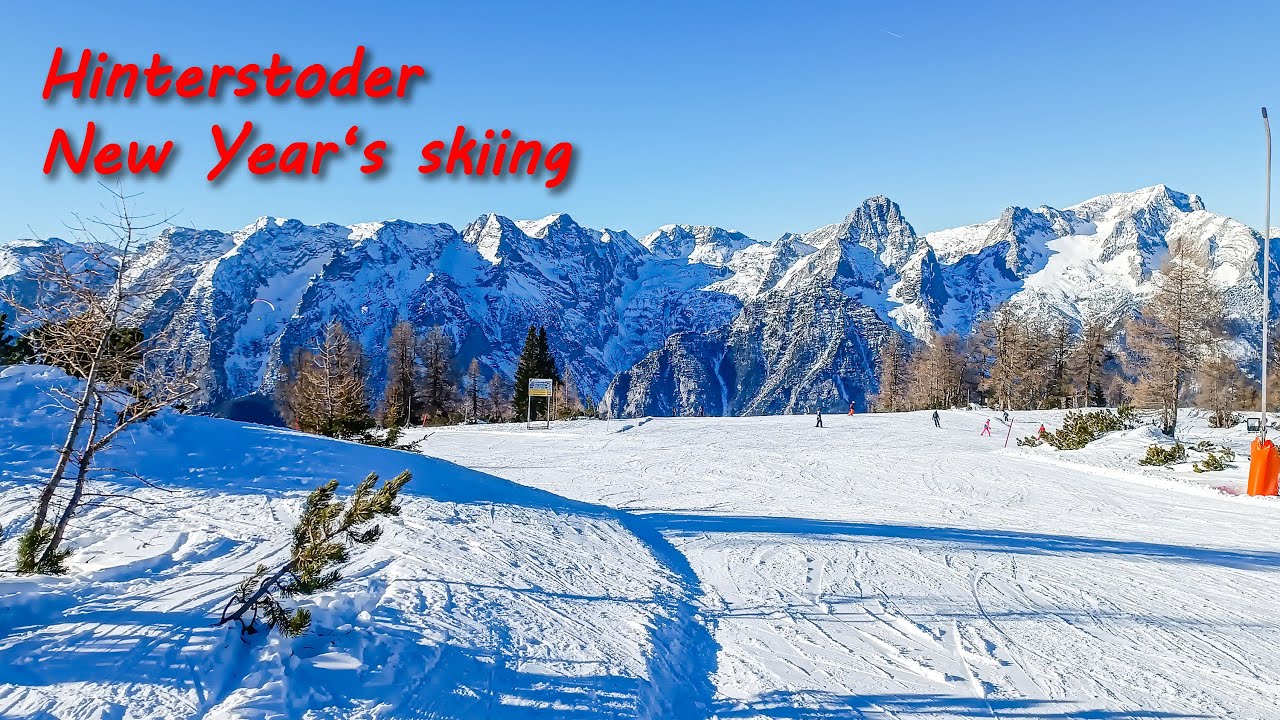New Year's skiing in Hinterstoder