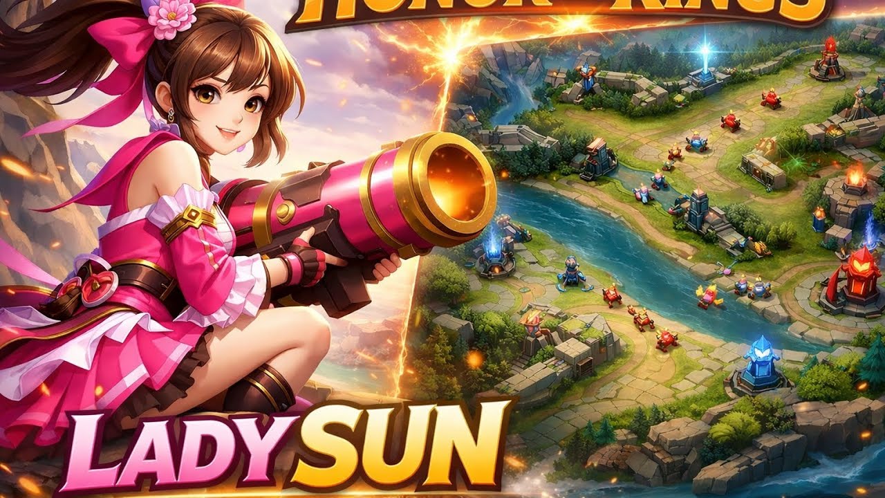 HOK : LADY SUN/ FARMEO GAMEPLAY  | HONOR OF KINGS✅