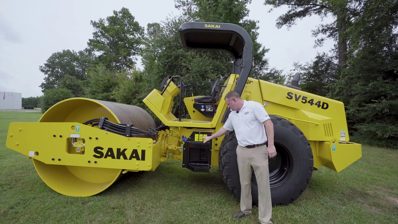SAKAI America SV544 Walkaround