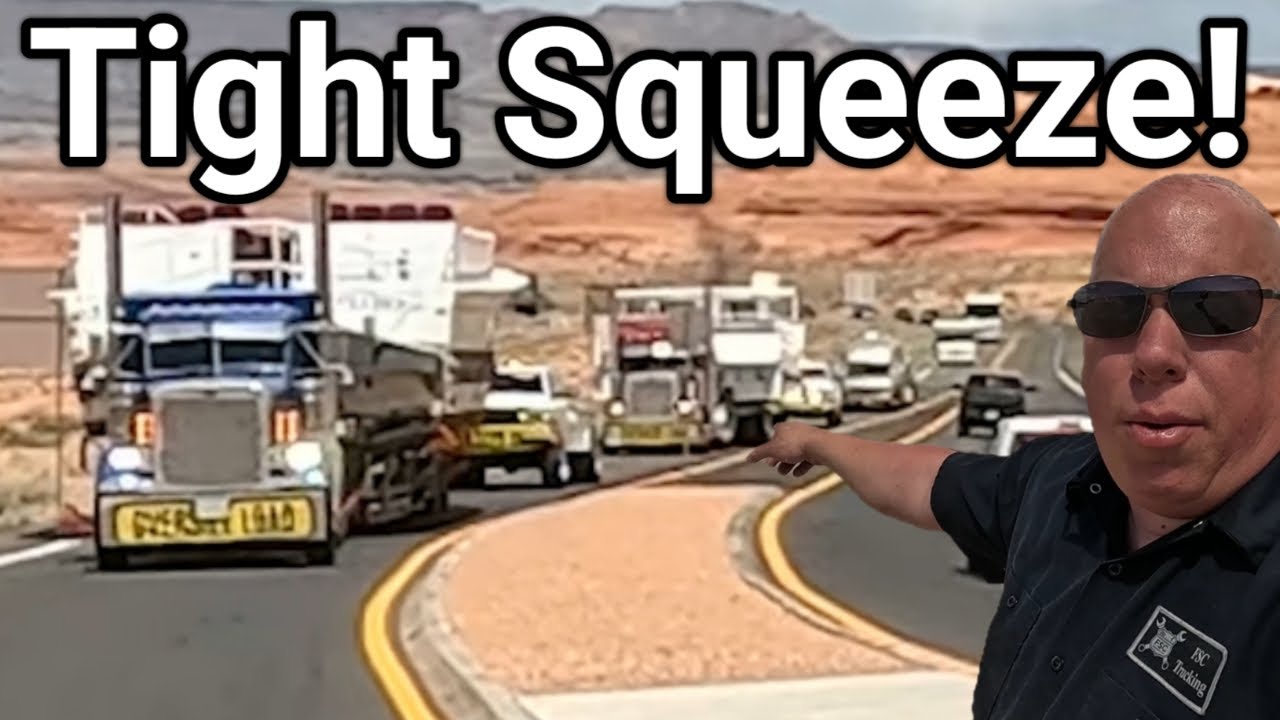 I Pilot Tim Gentry & Crystal Miller's Mega Yacht Haul.  Closing Arizona Roads!