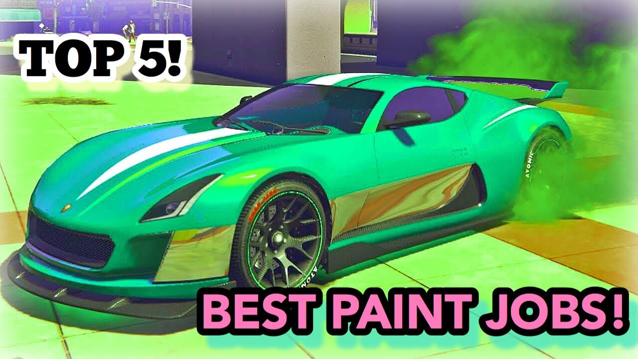 TOP 5 AWESOME PAINT JOBS FOR THE NEW COIL CYCLONE! GTA V ONLINE