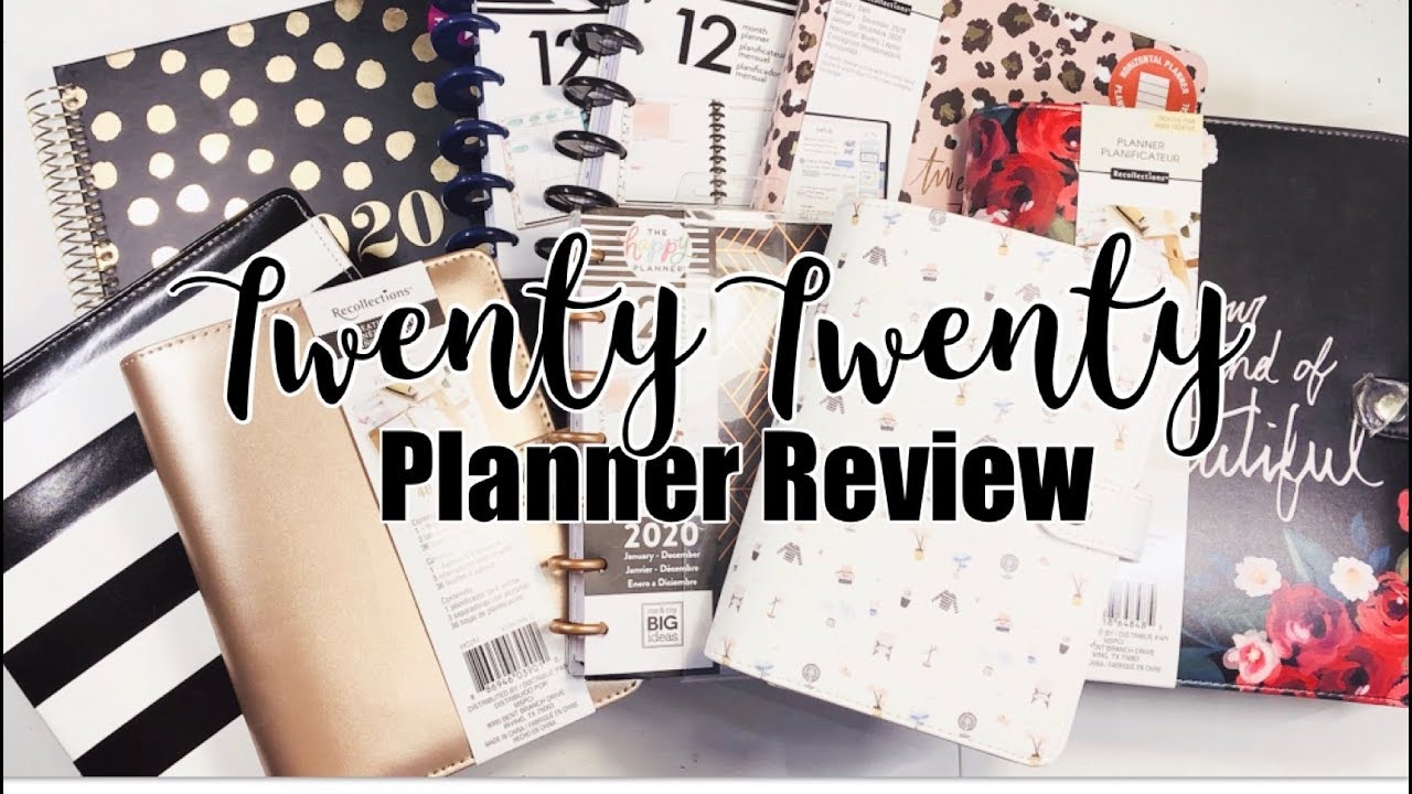 2020 Planner Review!! Choosing my new planner!