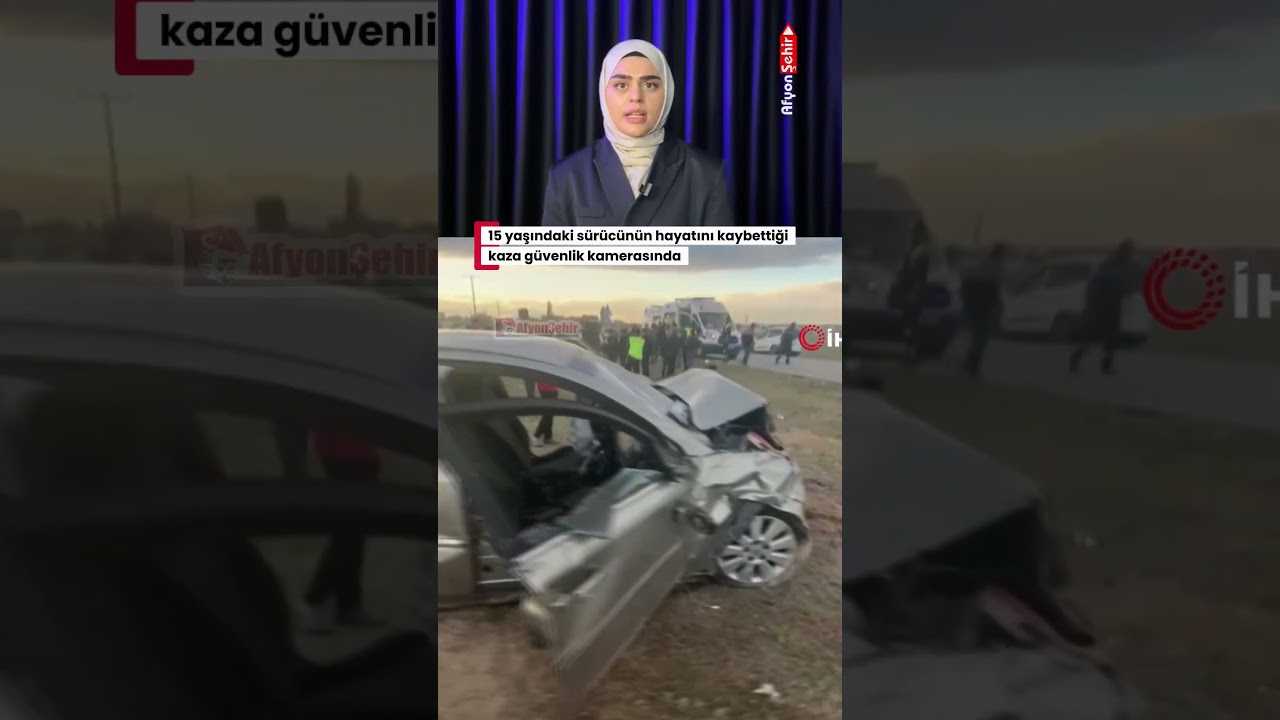 Afyonkarahisar&rsquo;ın İhsaniye il&ccedil;esinde yaşanan feci kaza