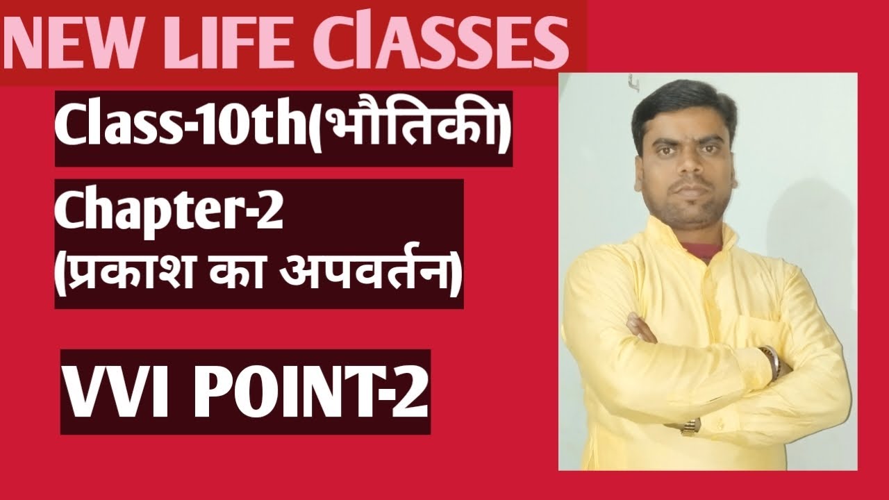 Class-10th (भौतिकी), Chapter-2(प्रकाश का अपवर्तन) VVI(Bihar board)