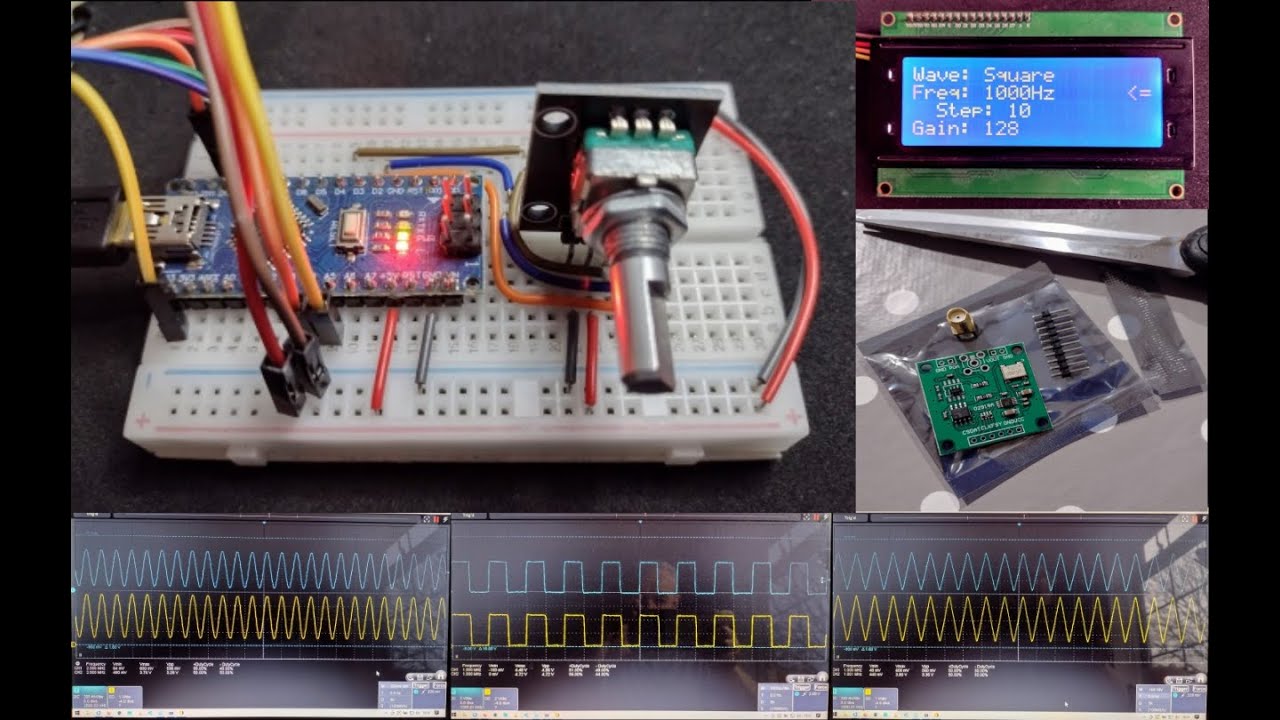 Building and Testing an Arduino Based Digital Frequency Generator