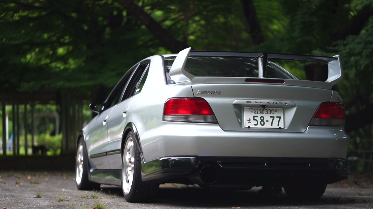 【MITSUBISHI GALANT 8th】6A13TT exhaust sound