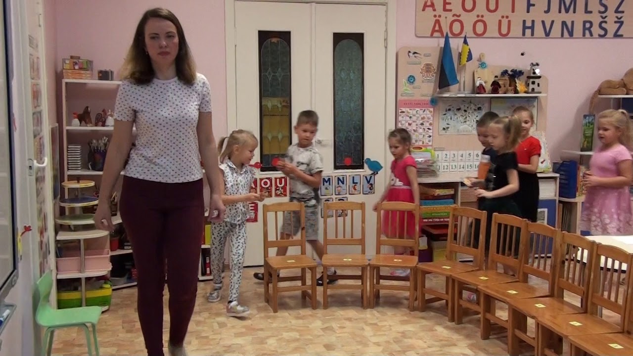 Keelekümblus rühmas Karikakar. 6.aastased lapsed.