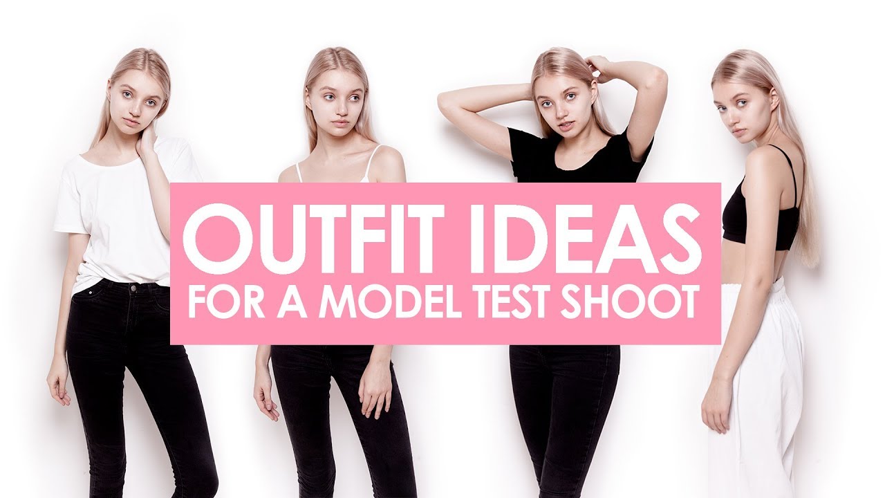 Outfit ideas for a model test shoot | Modeling portfolio | Book | Photoshoot backstage |  ENG subs