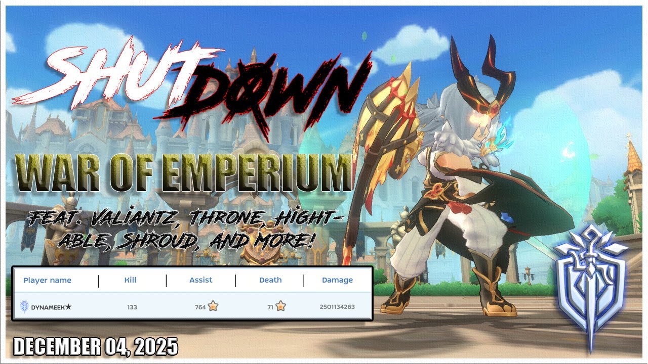 Off-Season WoE 12/04/2025 - SHUTD0WN - Aiz POV Feat. VALIANTZ, THRONE, HIGHTABLE, SHROUD, AND MORE!