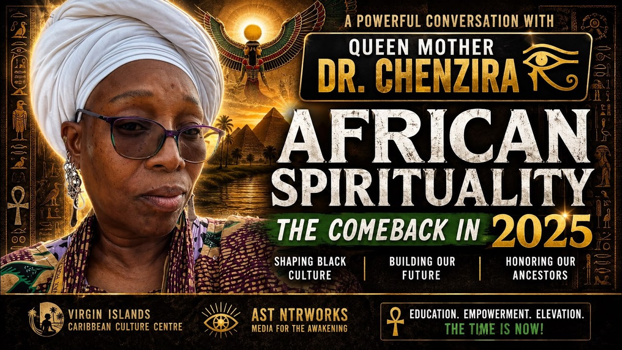 EMPOWERING! The Renaissance of African Spirituality in 2025 - A Talk with Dr. ChenziRa
