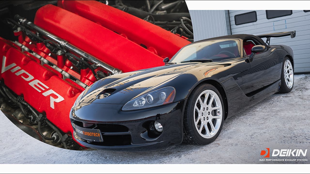 Перебрали ходовую и поставили новый выхлоп на Dodge Viper SRT 10