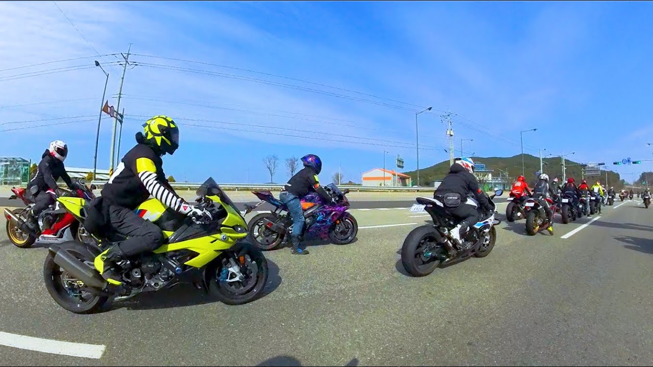서울경기 알차팀 GP 시즌 오픈 투어 2024 | S1000RR | Insta360 X3 | GoproMax | DJI Mini3 Pro | 4K video