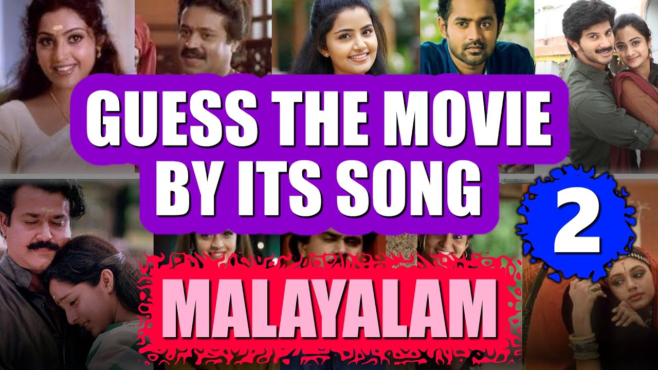 Guess The Malayalam Movie With Its Song - Part 2 | Mollywood Movie Challenge
