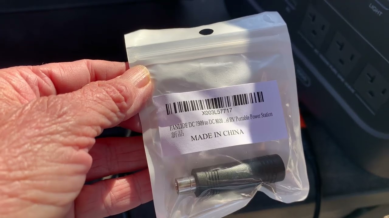 Adapter required Jackery 1000 2000 solar charging would  have been nice to know
