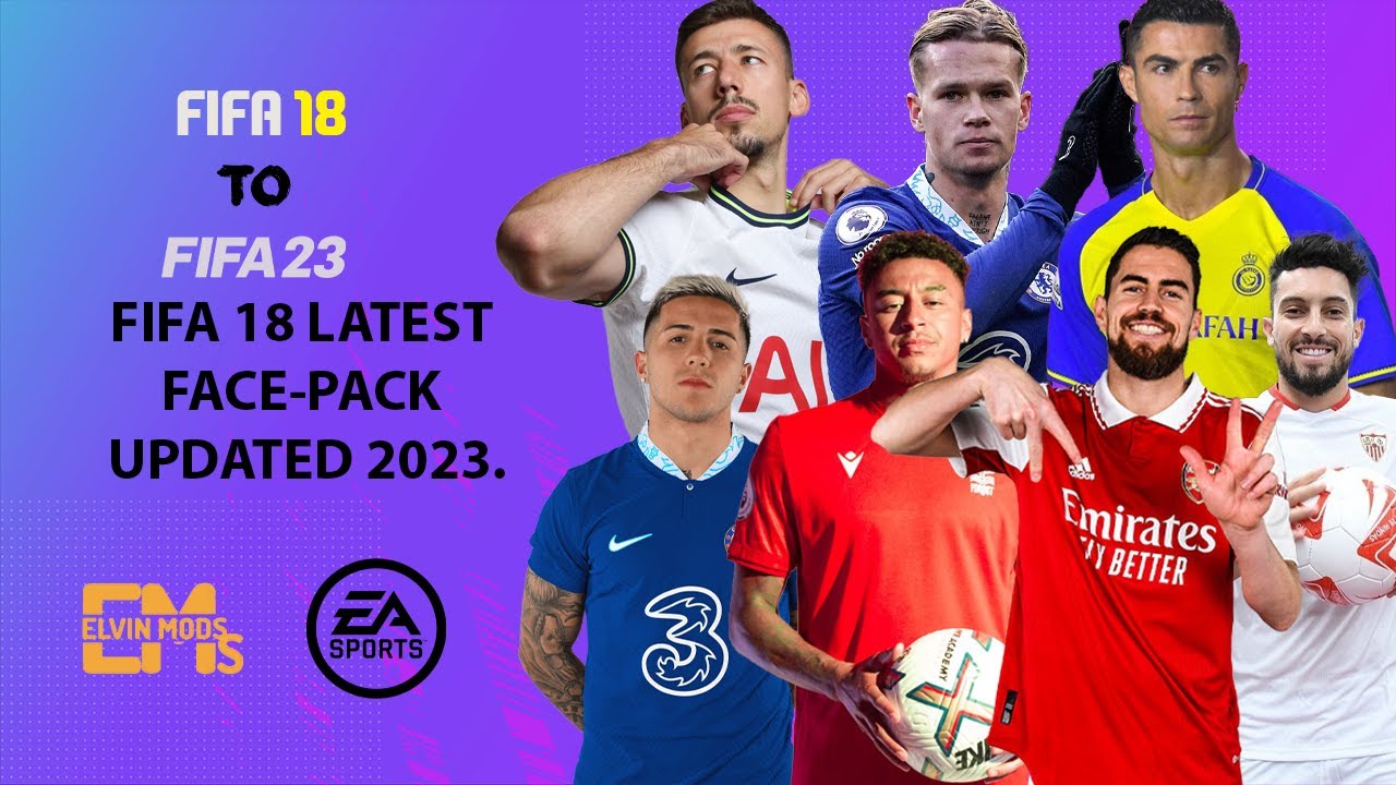 FIFA 18 LATEST FACE PACK V1 UPDATED 2023