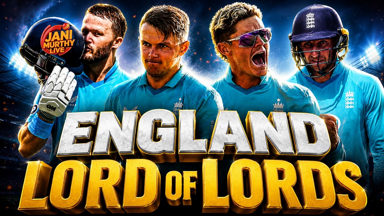 England Lord of Lords | England vs India 3rd ODI Match Review | Live with Jani🔴