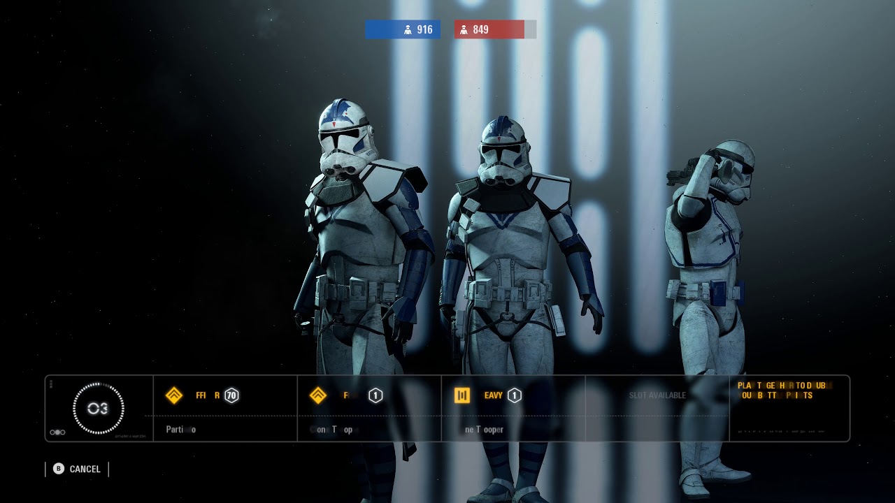 The Finest of the 501st Mod In Action - Star Wars Battlefront 2